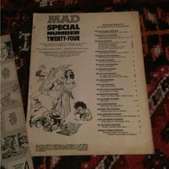 7 x Vintage 80’s MAD Magazines - Picture 8 of 8